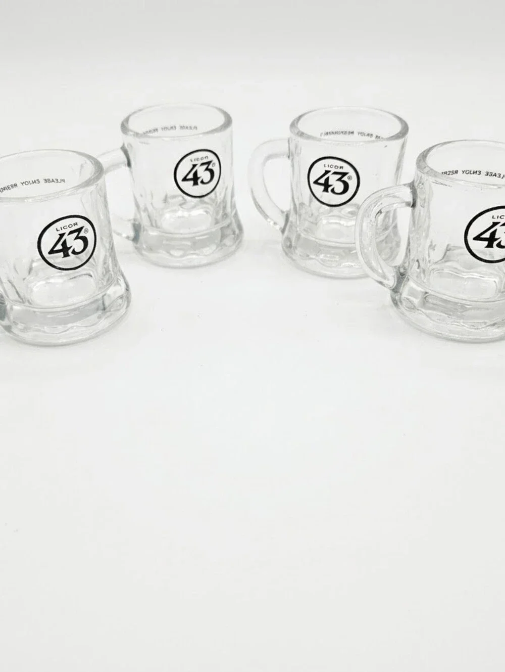 Licor 43 Mini Beer Mug Shot Glasses Set Of 4 Barware